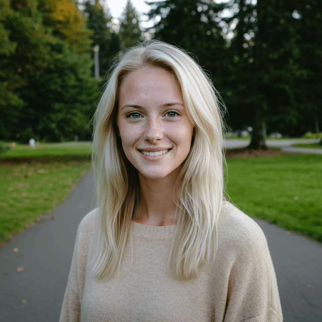 Friendly Casual example - profile picture enhancement