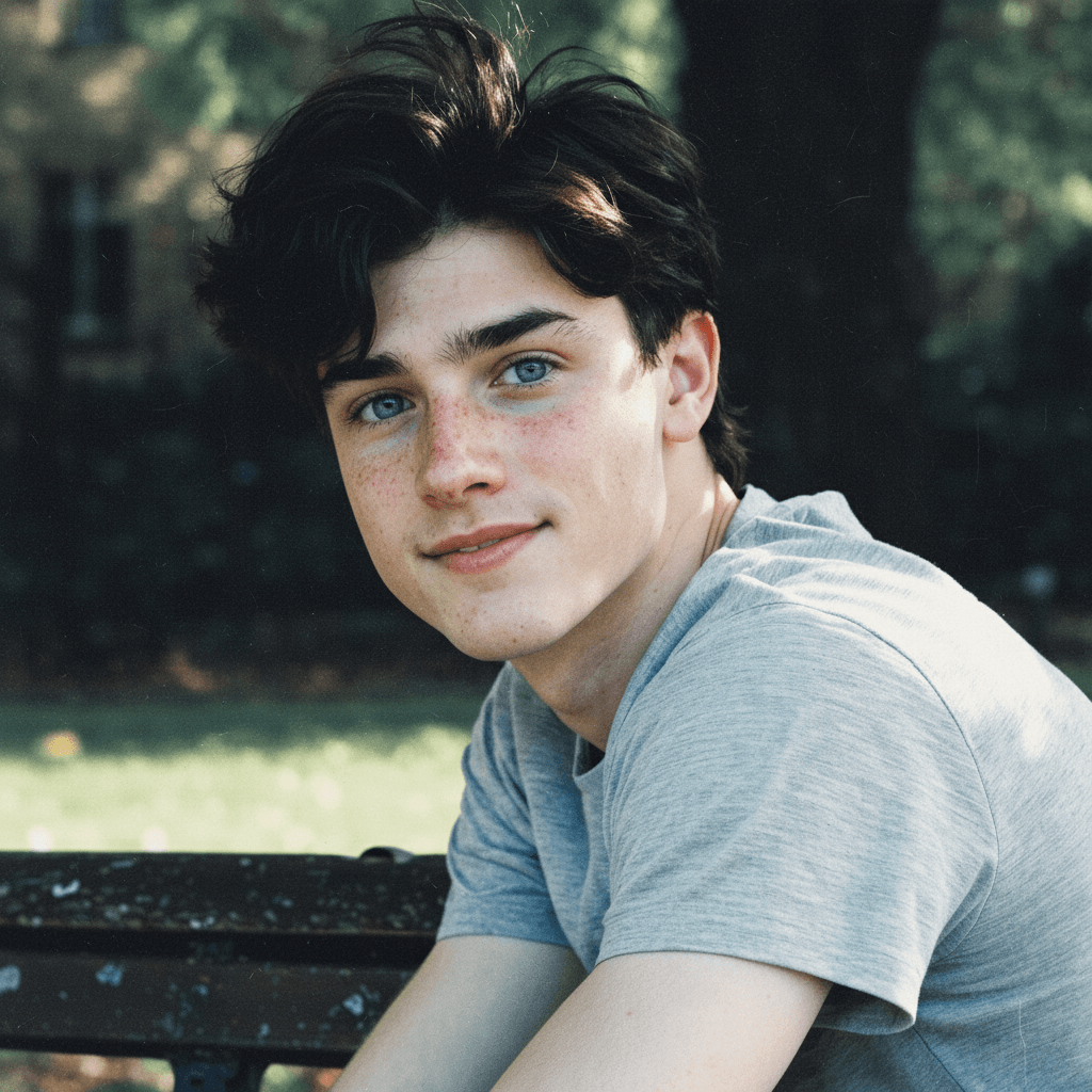 Vintage Film example - enhanced profile picture